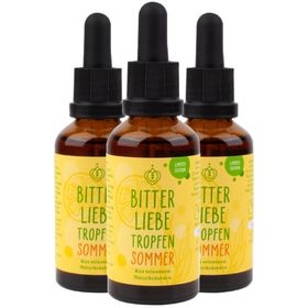 BitterLiebe - Bittertropfen - Bitterstoffe Tropfen limited Sommer Edition - für Dein Wohlbefinden
