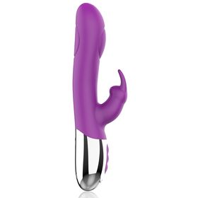 Rabbitvibrator "Combi Double Tapping" | 10 Modi, Double-Touch-Stimulatorsystem | Fun Function