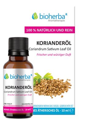 Bioherba Ätherisches reines Korianderöl