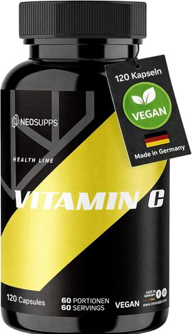 Neosupps Vitamin C hochdosiert, Vegan