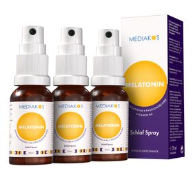 Mediakos® Melatonin Ashwagandha Schlaf Spray