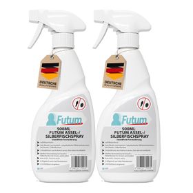 FUTUM 2x500ml Silberfisch- / Asselspray
