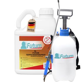 FUTUM 5L Teppichkäferspray + 5L Sprüher