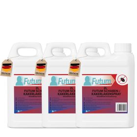 FUTUM 3x2L Schaben- / Kakerlakenspray