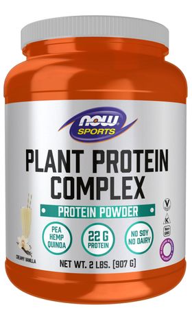 Now Foods Plant Protein Complex cremige Vanille