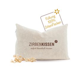ZirbenFamilie | ZirbenKissen 30x20 cm "einfach himmlisch träumen"