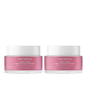 Glow Cocktail Marine Collagen Firm & Glow Tagescreme Duo