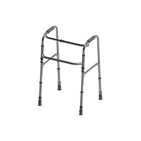 ANTAR Aluminium Gehbock/Gehhilfe mit 4 Stellfüßen - Höhenverstellbar von 77 cm - 89 cm