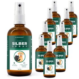 SILBERKRAFT Kolloidales Silberspray für Haustiere
