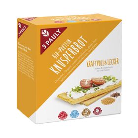 3 Pauly Protein Knusperbrot glutenfrei