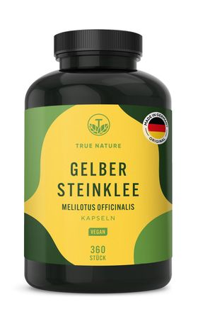 TRUE NATURE® Gelber Steinklee Kapseln - Vegan & Made in Germany