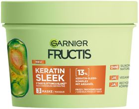 Garnier Fructis Keratin Sleek Maske Haarmaske
