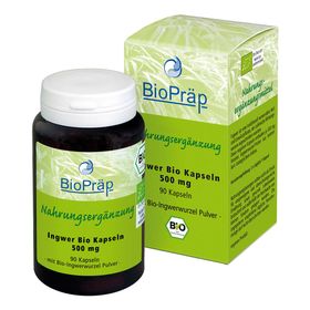 BioPräp BIO Ingwer 500mg Kapseln