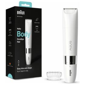 Braun - Elektrischer Rasierer "Body Mini Trimmer BS1000" in Weiß