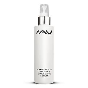 RAU Cosmetics Bakuchiol & Vitamin E Daily Care Serum - Anti-Age Tagespflege Konzentrat mit UV-Schutz