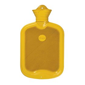 Sänger Wärmflasche einseitig mit Lamelle gelb