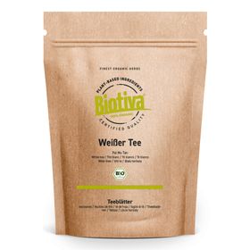 Biotiva Weißer Tee Pai Mu Tan Bio