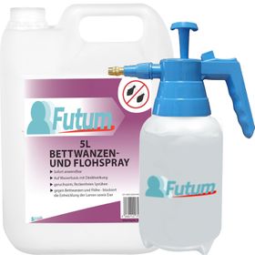 FUTUM Bettwanzenspray / Flohmittel +  SPRÜHER