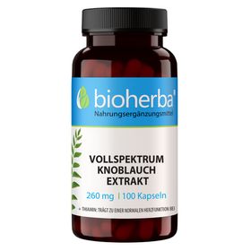 Bioherba Vollspektrum Knoblauch Extrakt Kapseln