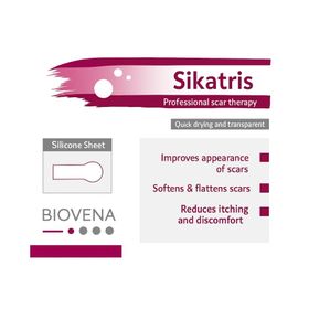Biovena Health Sikatris Silikonpflaster nach Mastopexie
