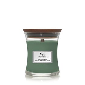 WoodWick - Kerzen in Sanduhrform - Mini Hourglass Mint Leaves & Oak