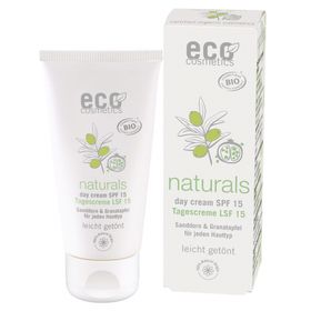 eco cosmetics Day Naturals Tagescreme leicht getönt LSF 15 50ml