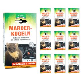 SILBERKRAFT Marder Kugeln