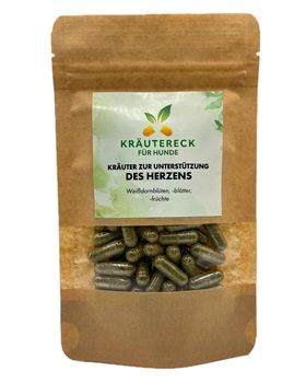 Kräutereck - Kräuterkapseln Herz Hund