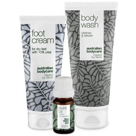 Australian Bodycare Set für Hornhaut an Füßen und Fersen