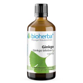 Bioherba GINKGO Ginkgo bilobae L. Tropfen Tinktur