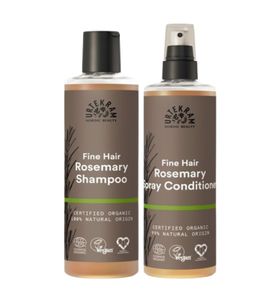 Urtekram Haar Shampoo und Conditioner Set Rosmarin für feines Haar