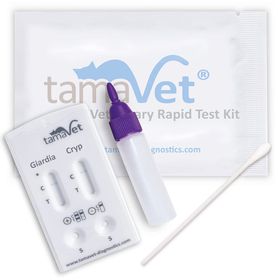 tamaVet Giardien und Cryptosporidium parvum Schnelltest für Hunde und Katzen