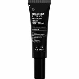 ALLIES OF SKIN Retinal 0,1 % & Peptides Advanced Repair Nachtcreme – intensive Regeneration