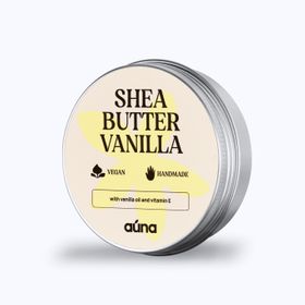 Auna Vegan Vanille-Shea-Butter mit Vanilleöl und Vitamin E