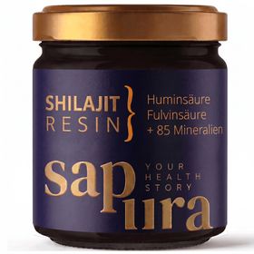 Shilajit Resin Mumijo Shilajit Harz + Dosierlöffel **60g** MIT 78% Fulvin-und 12% Huminsäure