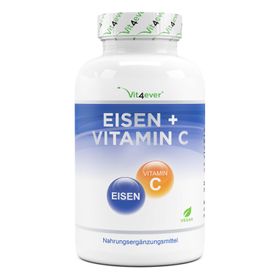 vit4ever Eisen + Vitamin C - Eisenbisglycinat