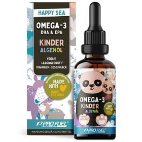 ProFuel - Omega-3 Vegan für KINDER - DHA & EPA - Omega-3-Algenöl