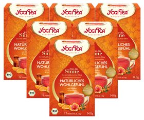 Yogi Tea - Natürliches Wohlgefühl Für die Sinne Bio Kräutertee