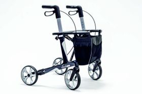 Russka Rollator Vital carbon 62 saphirblau