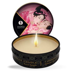 Massagekerze mit Aroma Rose - Shunga