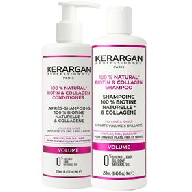 Kerargan – Volumen-Duo Shampoo & Conditioner mit Biotin & Kollagen