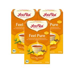 Yogi Tea - Feel Pure mit Zitrone Bio Kräutertee