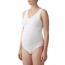 MYSANITY® Umstandstop mit Bauchstütze Weiß