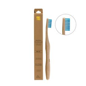 Dr Botanicals Bambus-Zahnbürste Blau
