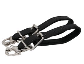 AMKA Aufhalteriemen Leder mit Patentverschluss