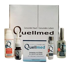 Quellmed GOLD: Komplettpflegeset für Gesicht & Körper