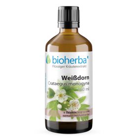 Bioherba Weissdorn  Crataegus monogyna  Tropfen  Tinktur Extrakt