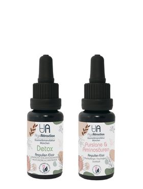 AGE ATTRACTION Regeneration & Hautschutz: Detox-Elixier + Purslane & Aminosäuren