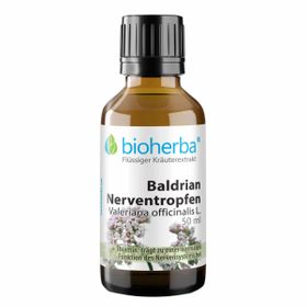 Bioherba Baldrian Nerventropfen Tinktur Extrakt