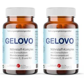 Knochen & Knorpel Kapseln mit Glucosamin, Kollagen und Hyaluronsäure | GELOVO